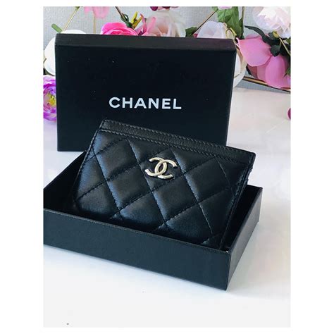 porte carte chanel femme